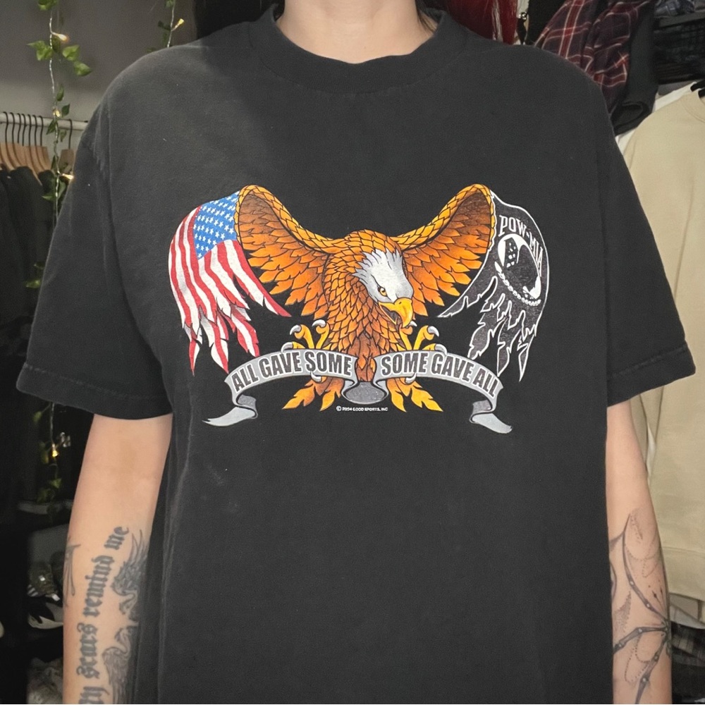 Vintage POW MIA National League Of Families All Gave Some Some Gave All Shirt